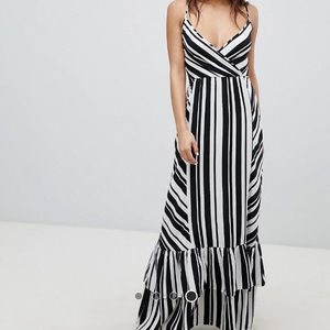 Striped Maxi dress.